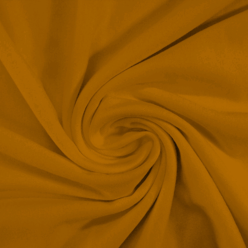 Cotton Jersey Spandex Mustard - Click Image to Close